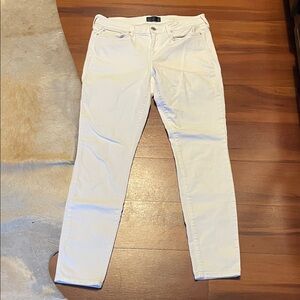 Vince White Denim Pants Sz 30